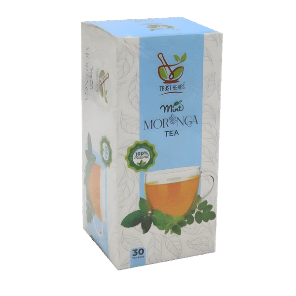 7 Moringa mint tea